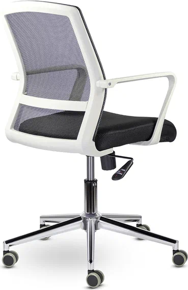 Изображение товара Кресло офисное UTFC Дэли СН-503 (ТW-01/Е11-к/Е11-к/черный/белый хром)
