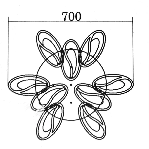 Изображение товара Люстра ESCADA 10222/9LED 139W (белый)