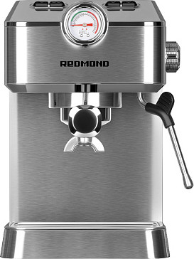 Изображение товара Кофеварка эспрессо Redmond CM711 (сталь)