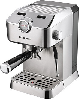 Изображение товара Кофеварка эспрессо Redmond CM711 (сталь)
