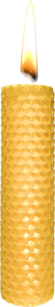 Изображение товара Свеча Вендитио CY1 Магическая на восстановление энергии с Руной (желтый)