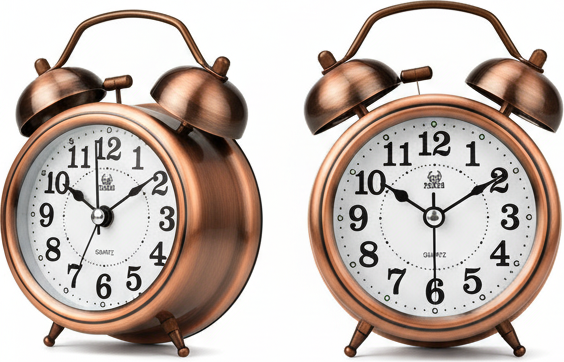 Изображение товара Настольные часы Sundays Home Будильник / 860400098A (золото)