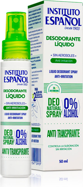 Изображение товара Дезодорант-спрей Instituto Espanol против раздражения (50мл)