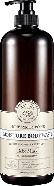 Изображение товара Гель для душа Dr.SEED Honey & Milk Bomb Moisture Bebe Musk (1л)