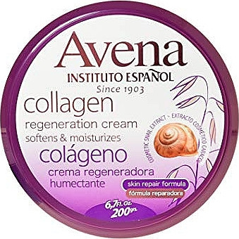 Изображение товара Крем для тела Instituto Espanol Avena Восстанавливающий с экстрактом улитки (200мл)