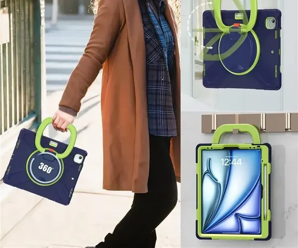 Изображение товара Чехол для планшета G-Case iPad Air 13 2024/iPad Pro12.9 2022/2021/2020/2018 / 6602006774B (синий/зеленый)