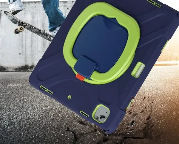 Изображение товара Чехол для планшета G-Case iPad Air 13 2024/iPad Pro12.9 2022/2021/2020/2018 / 6602006774B (синий/зеленый)