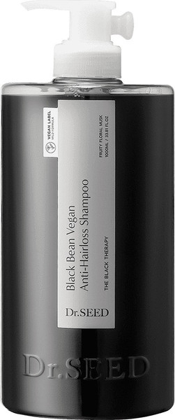 Изображение товара Шампунь для волос Dr.SEED Black Bean Vegan Anti-Hairloss Shampoo (1л)
