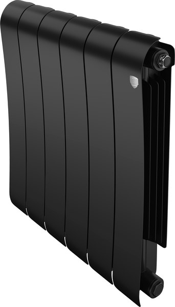 Изображение товара Радиатор биметаллический Royal Thermo Infinity 500 Noir Sable (6 секций)