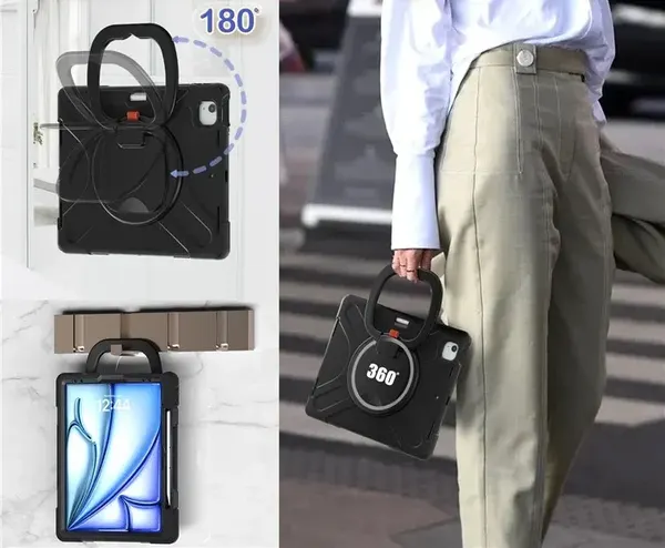 Изображение товара Чехол для планшета G-Case iPad Air 13 2024/iPad Pro 12.9 2022/2021/2020/2018 / 6602006774A (черный)