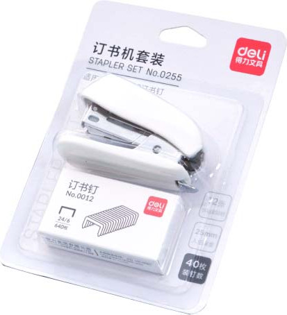 Изображение товара Степлер Deli TBD0604253001C (белый)