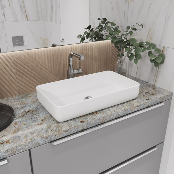 Изображение товара Умывальник Lauter 21487-60 + клапан 21190G  + сифон 21635G (золото)