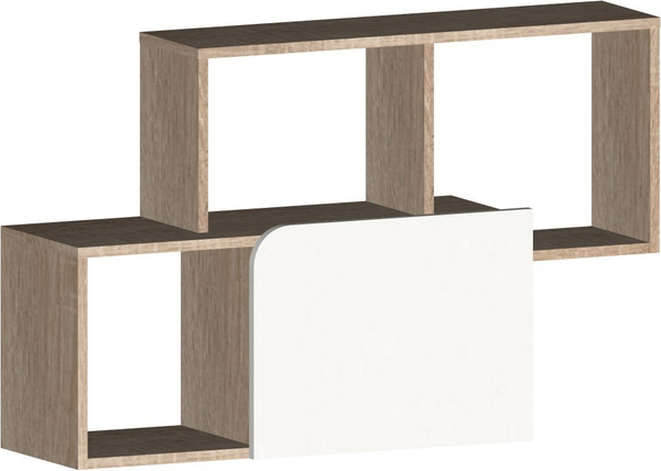 Изображение товара Полка Мебель-Класс Вегас-3 (белый/дуб сонома)