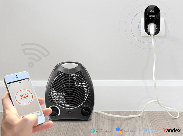 Изображение товара Терморегулятор для климатической техники Sundays Home 241125011 (белый)