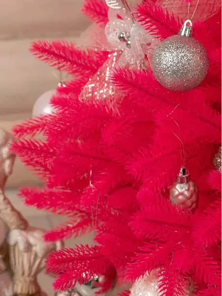 Изображение товара Ель искусственная National Tree Company Тиффани / ТФ/РЗ-80 (80см, розовый)