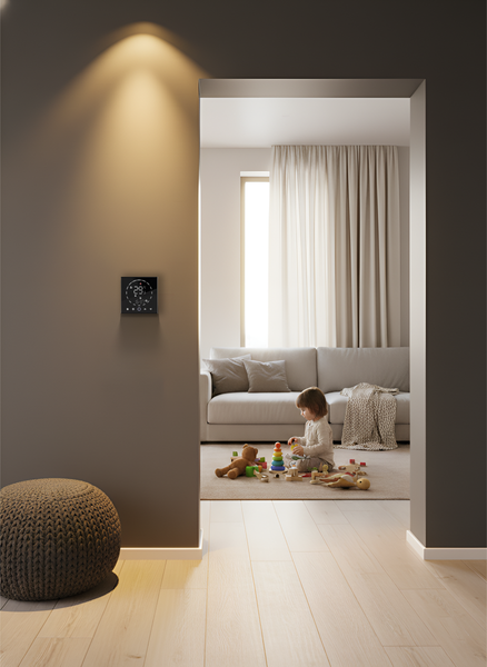 Изображение товара Термостат для климатической техники Sundays Home 241125015 (черный)