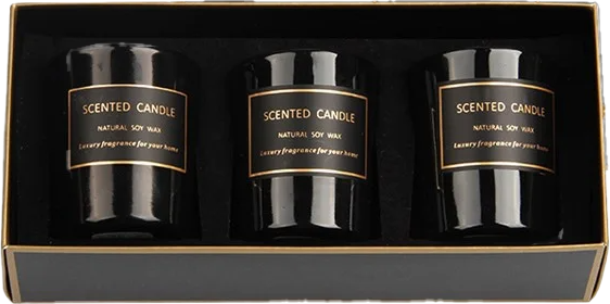 Изображение товара Набор свечей Sundays Home Фрезия-шалфей, морская соль, дикий колокол / 641200156A