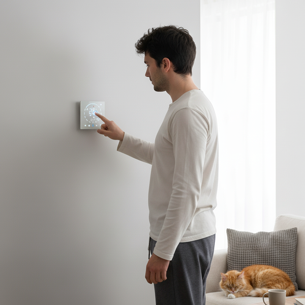 Изображение товара Термостат для климатической техники Sundays Home 241125016 (белый)