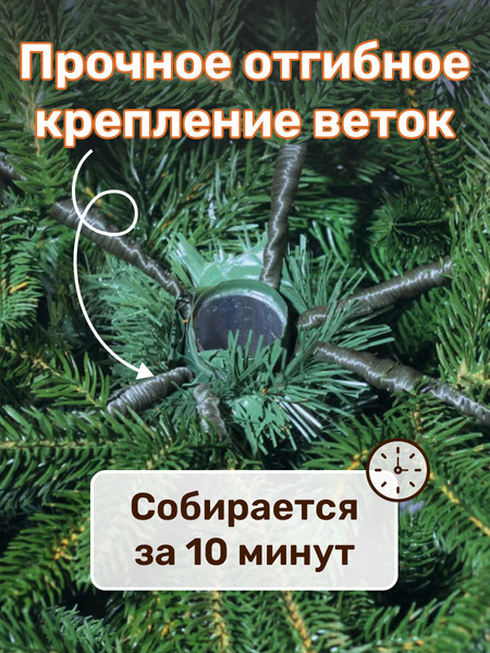 Изображение товара Ель искусственная National Tree Company Королевская / КРЛ-220 (220см)