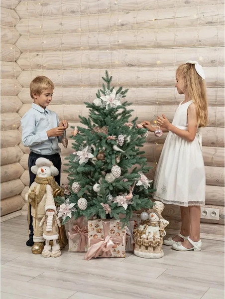 Изображение товара Ель искусственная National Tree Company Форест / ФОР/ГЛ-130 (130см, голубой)