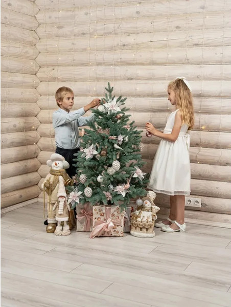 Изображение товара Ель искусственная National Tree Company Форест / ФОР/ГЛ-130 (130см, голубой)