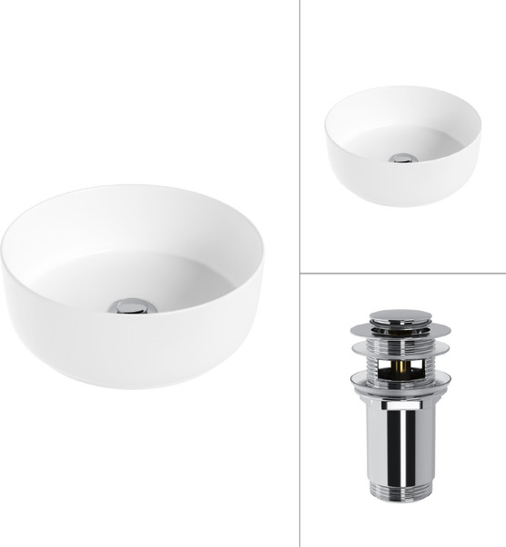 Изображение товара Умывальник Lauter 21499-31 + клапан 21190CH