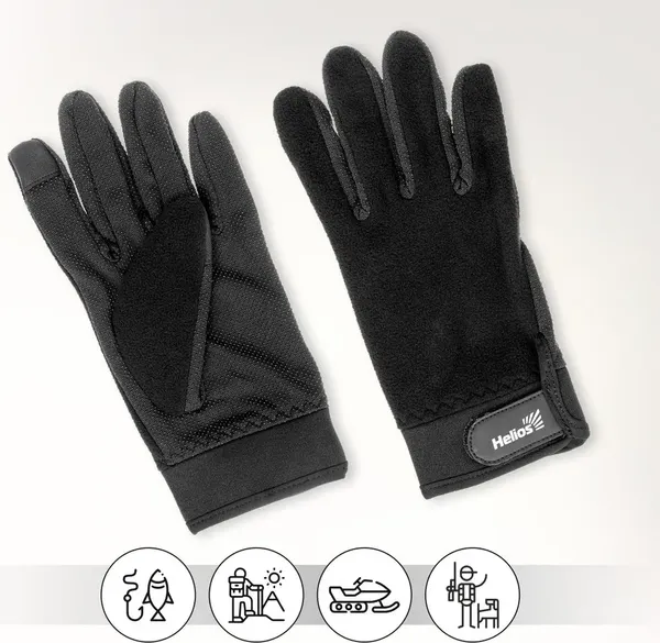 Изображение товара Перчатки для охоты и рыбалки Helios Флисовые Save / HS-CY-Y20-2-M (M)