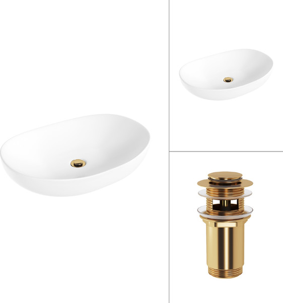 Изображение товара Умывальник Lauter 21502 + клапан 21190G