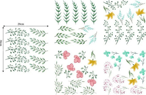 Изображение товара Наклейка на стену Sundays Home 640800227A (5шт)