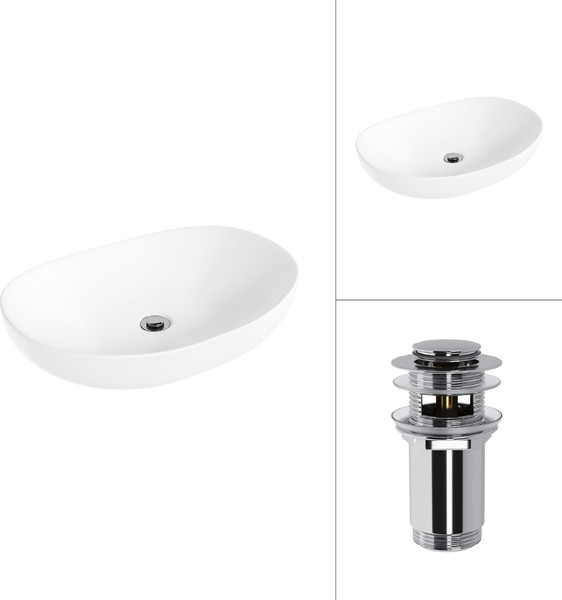 Изображение товара Умывальник Lauter 21502 + клапан 21190CH