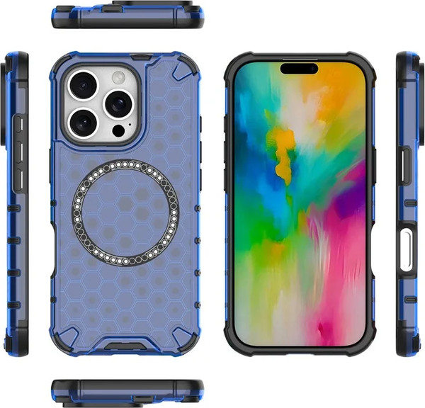 Изображение товара Чехол-накладка G-Case Для iPhone 16 Pro Max / 6601111403A (голубой)