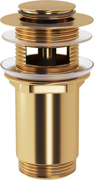 Изображение товара Умывальник Lauter 21502 + клапан 21190G + сифон 21635G (золото)