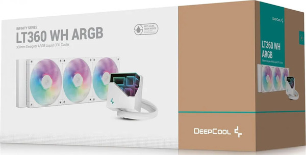 Изображение товара Кулер для процессора Deepcool LT360 White ARGB (R-LT360-WHAMNC-G-1)