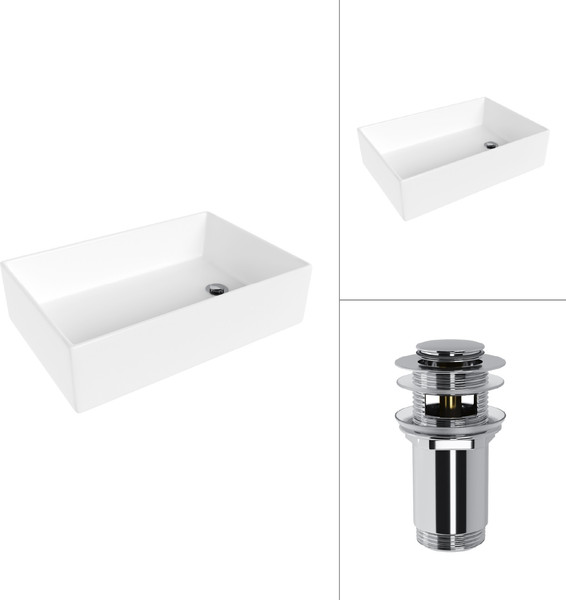 Изображение товара Умывальник Lauter 21518-1 + клапан 21190CH