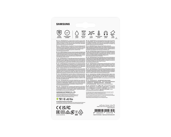 Изображение товара Карта памяти Samsung EVO Plus microSDXC 256GB + адаптер (MB-MC256SA/APC)