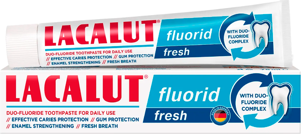 Изображение товара Зубная паста Lacalut Fluorid fresh (75мл)