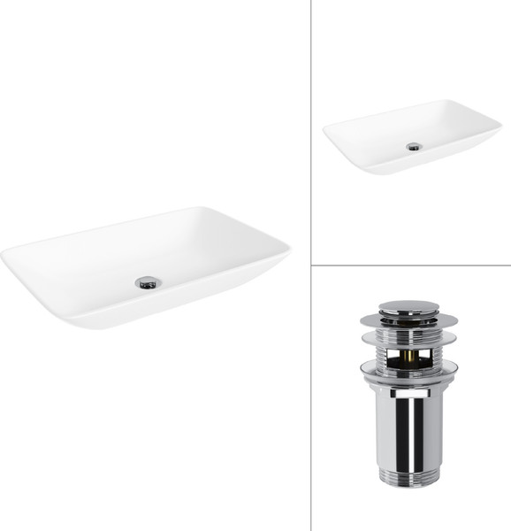 Изображение товара Умывальник Lauter 21540 + клапан 21190CH