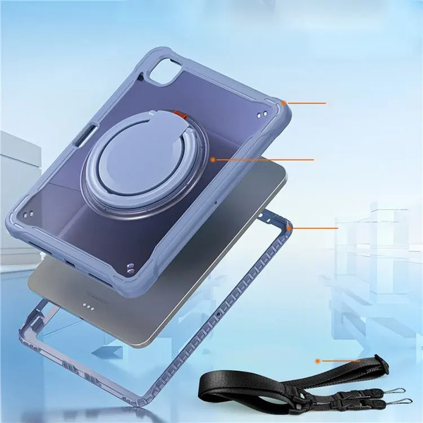 Изображение товара Чехол для планшета G-Case iPad Air 11 2024/Air 2022/2020 / 6602007239G (лавандово-серый)