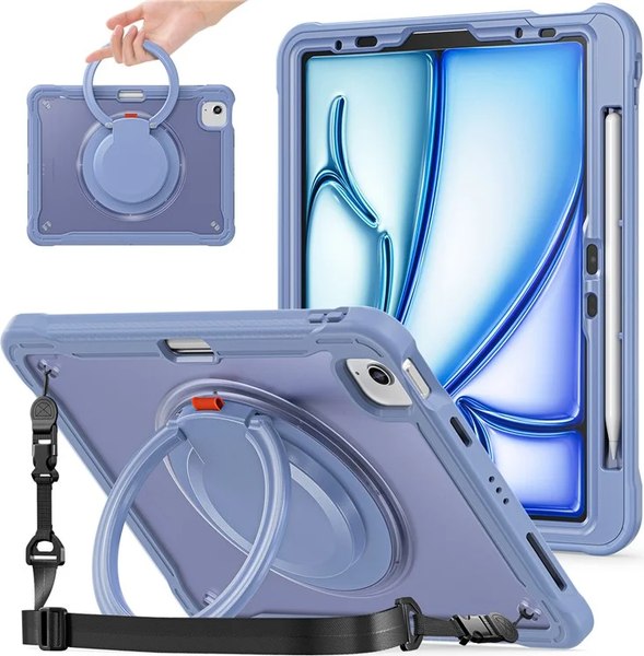 Изображение товара Чехол для планшета G-Case iPad Air 11 2024/Air 2022/2020 / 6602007239G (лавандово-серый)