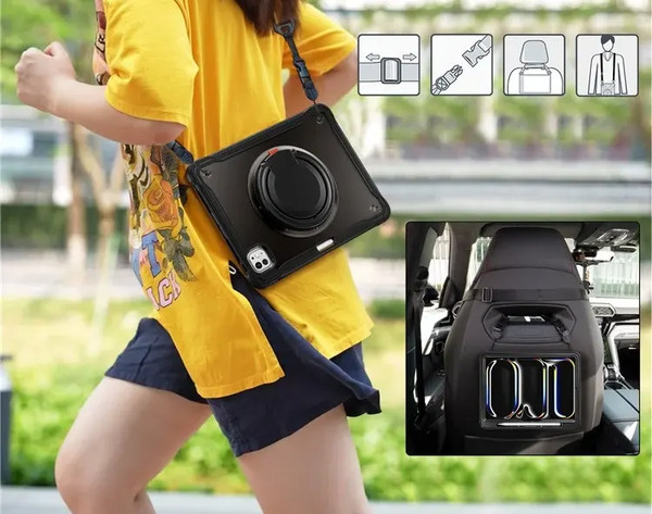 Изображение товара Чехол для планшета G-Case iPad Air 11 2024 / 6602007285B (черный)