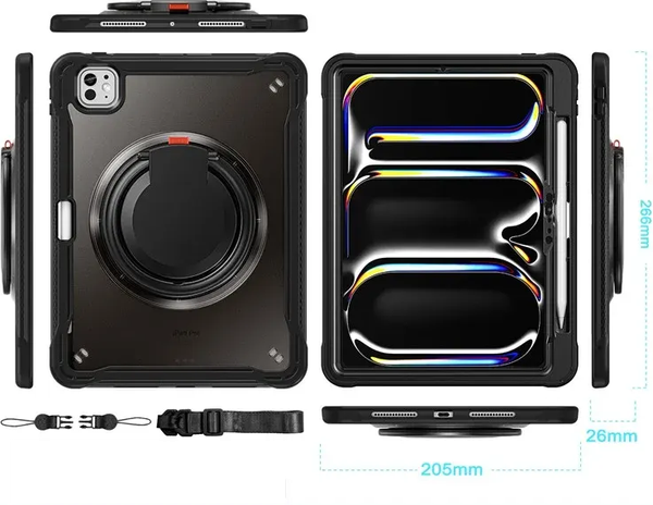 Изображение товара Чехол для планшета G-Case iPad Air 11 2024 / 6602007285B (черный)