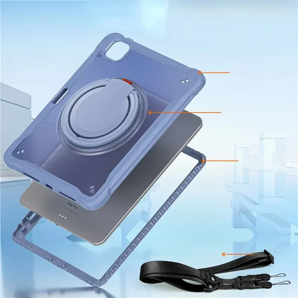 Изображение товара Чехол для планшета G-Case iPad Air 11 2024/Air 2022/2020 / 6602007285G (лавандово-серый)
