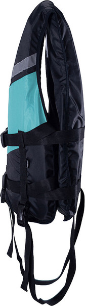 Изображение товара Страховочный жилет Спортивные мастерские Посейдон SM-438 (р.40-44, черный/бирюзовый)