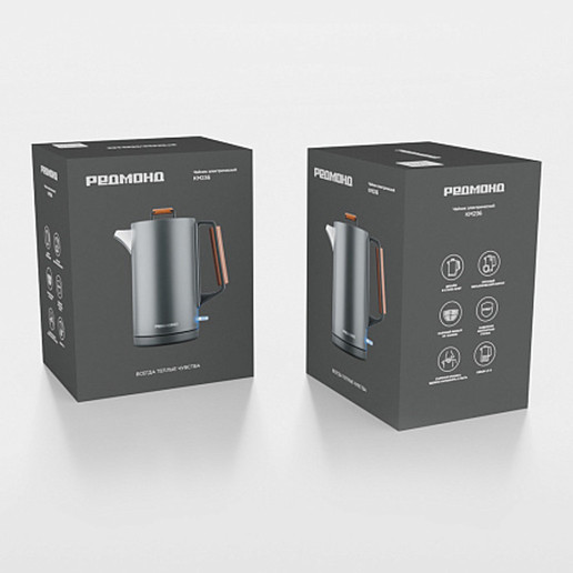 Изображение товара Электрочайник Redmond KM236 (cерый)