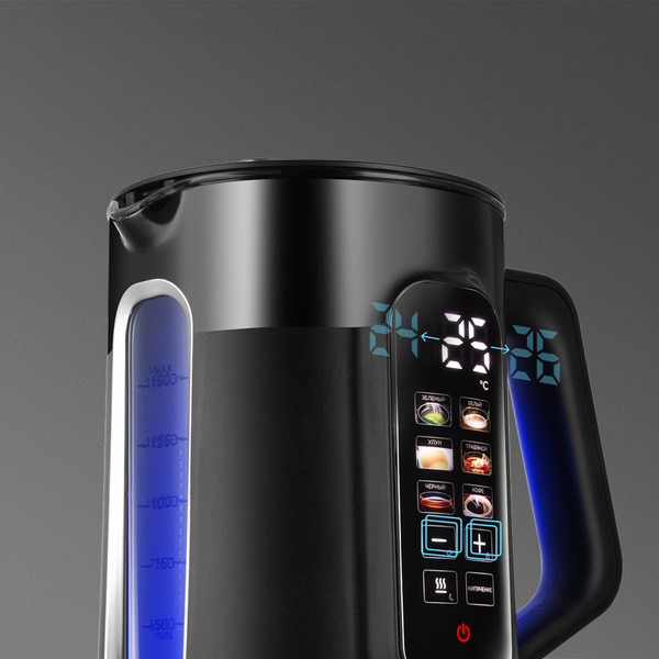 Изображение товара Электрочайник Redmond KG225 (черный)