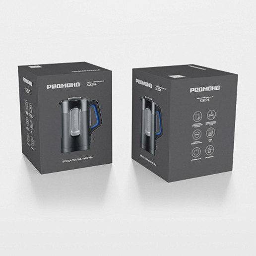 Изображение товара Электрочайник Redmond KG224 (черный)