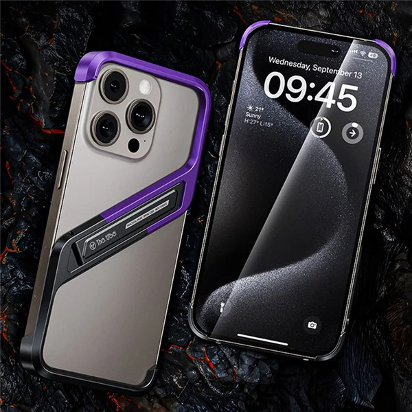 Изображение товара Чехол-бампер G-Case Для iPhone 16 Pro / 6601120708A (фиолетовый)