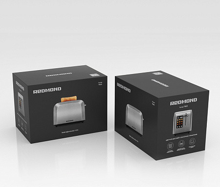 Изображение товара Тостер Redmond T903 (серый/металл)