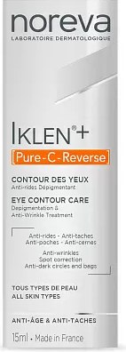 Изображение товара Крем для век Noreva Иклен+ Pure-C-Reverse Регенерирующий для сияния кожи (15мл)