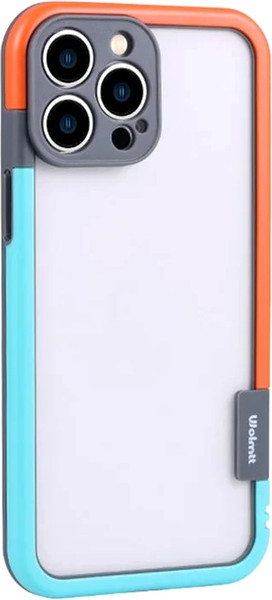 Изображение товара Чехол-накладка G-Case Для iPhone 16 Pro / 6601110764C (голубой/оранжевый)